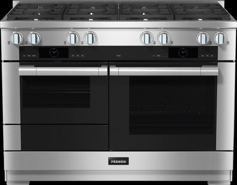 Miele - 3.2 cu. ft  Gas Range in Stainless - HR 1954-3 G DF