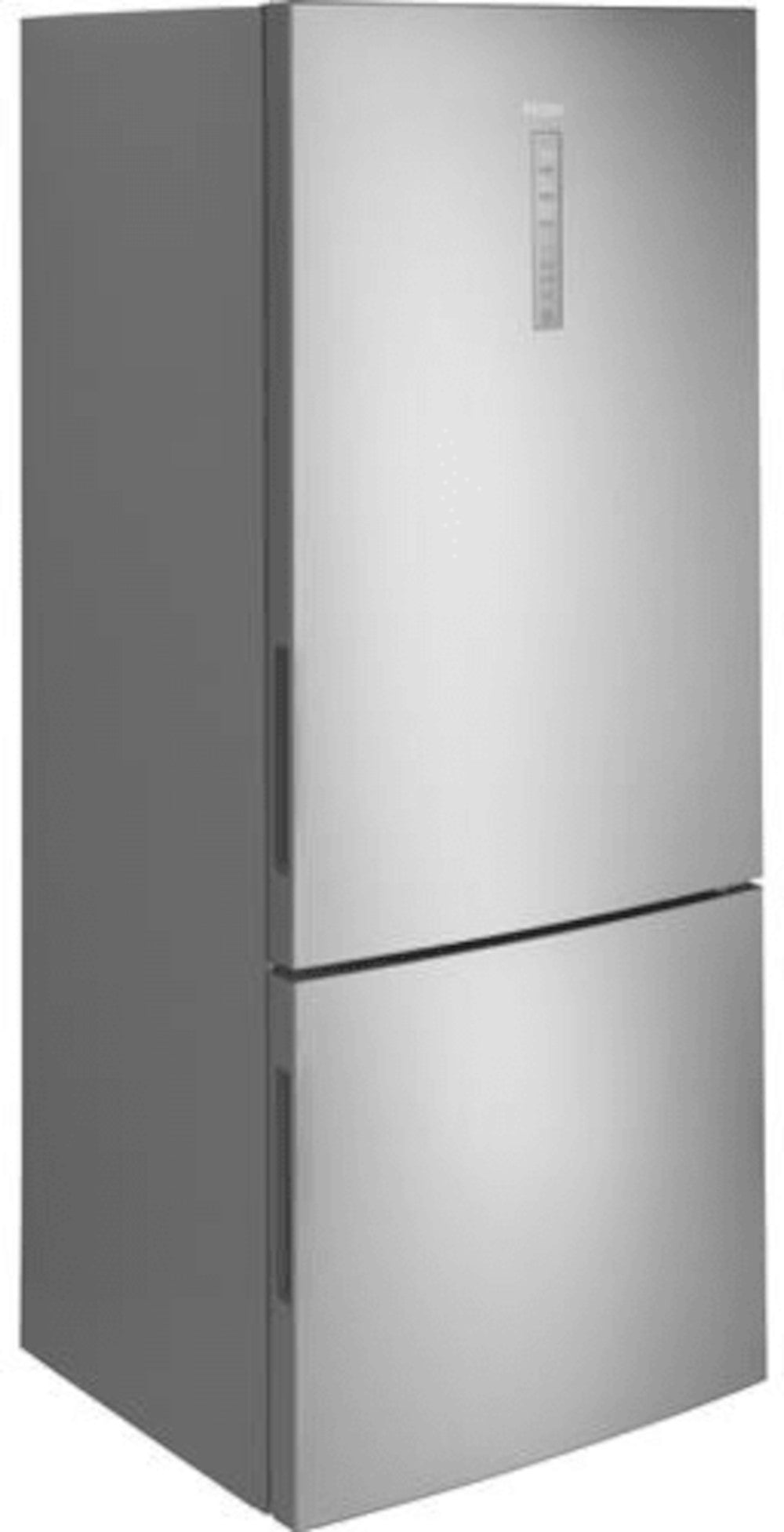 Haier - 27.6 Inch 15 cu. ft Bottom Mount Refrigerator in Stainless - HRB15N3BGS