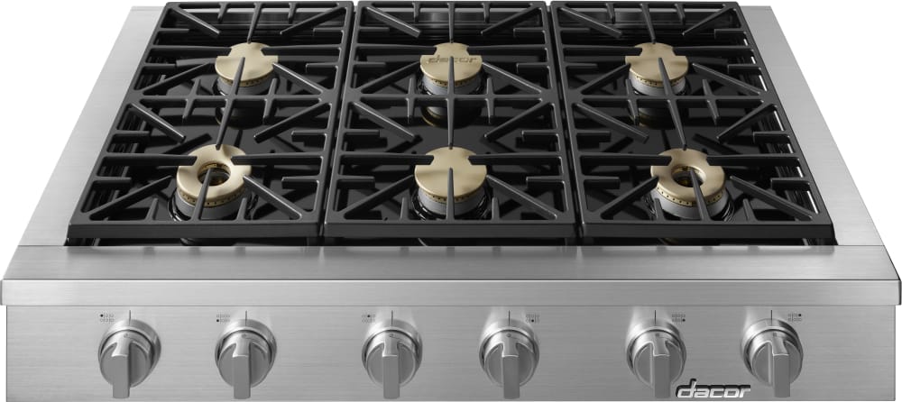 Dacor - 47.87 inch wide Gas Cooktop in Stainless - HRTP486S/LP