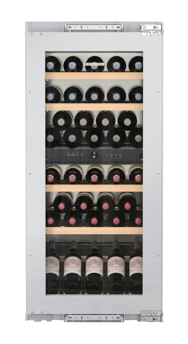 Liebherr - 21.9375 Inch 5.6 cu. ft Built In / Integrated Wine Fridge Refrigerator in Panel Ready - HW4800