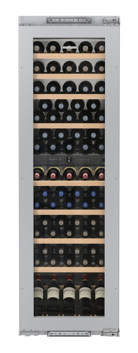 Liebherr - 21.9375 Inch 9 cu. ft Built In / Integrated Wine Fridge Refrigerator in Panel Ready - HW8000