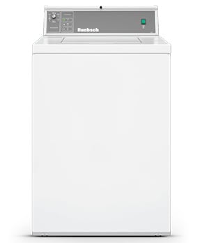 Huebsch - 3.19 cu. Ft  Top Load Washer in White - HWNMN2SP115CW01