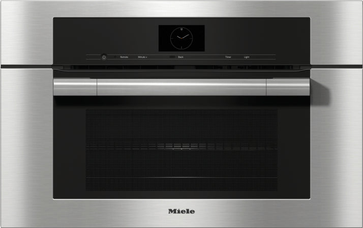 Miele - 1.52 cu. ft Speed Wall Oven in Stainless - H 7570 BM
