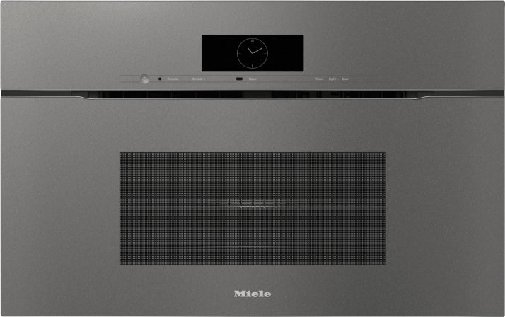 Miele - 1.52 cu. ft Speed Wall Oven in Grey - H 7870 BMX