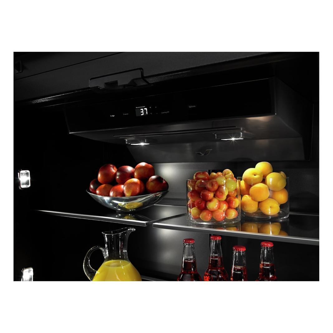 Jennair - 35.8 Inch 20.9 cu. ft Built In / Integrated Bottom Mount Refrigerator in Panel Ready - JB36NXFXLE