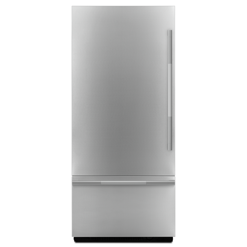 JennAir - 36 Inch Rise Built-in Bottom Freezer Panel Kit Accessory in Stainless - JBBFL36NHL
