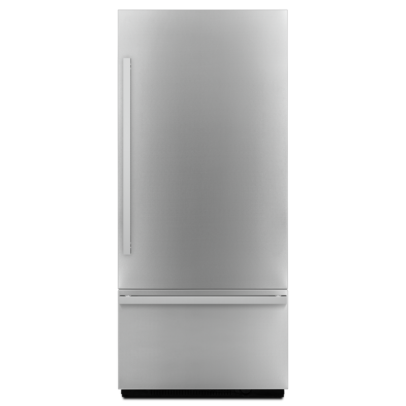JennAir - 36 Inch Noir Built-in Bottom Freezer Panel Kit Accessory in Stainless - JBBFR36NHM