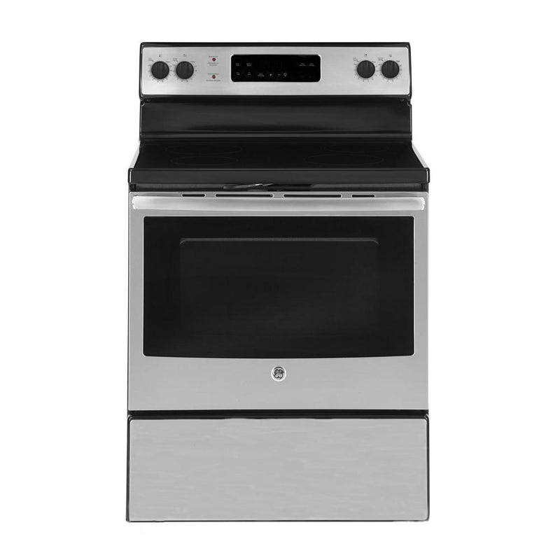 GE - 5 cu. ft  Electric Range in Stainless - JCB630SKSS