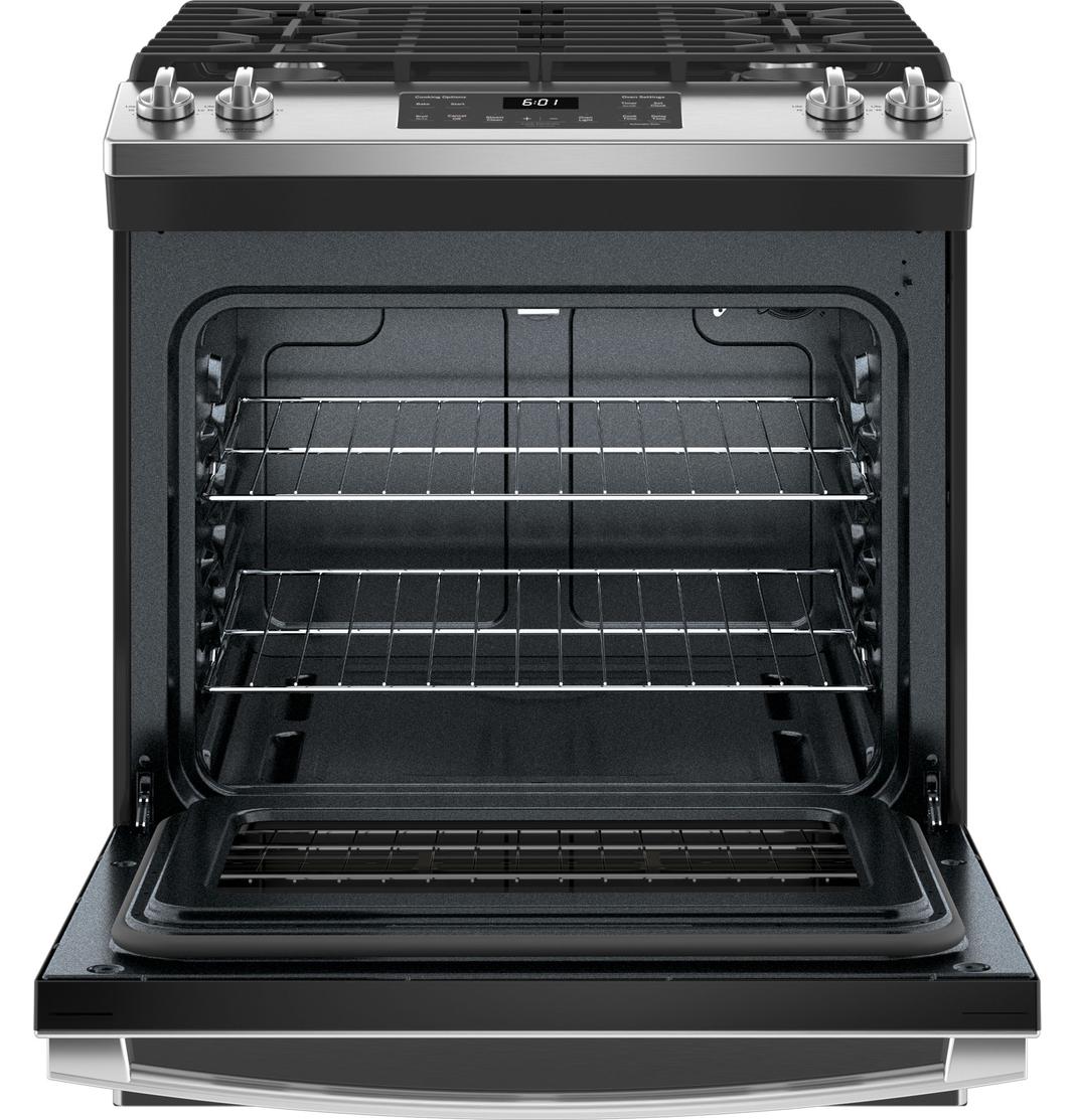GE - 5.3 cu. ft  Gas Range in Stainless - JCGSS61SPSS