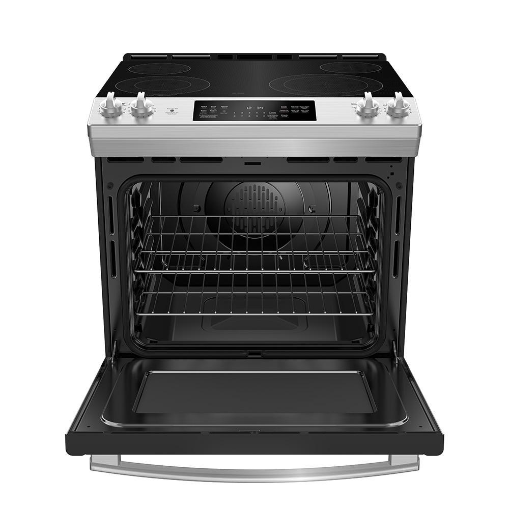 GE - 5.3 cu. ft  Electric Range in Stainless - JCS830SMSS