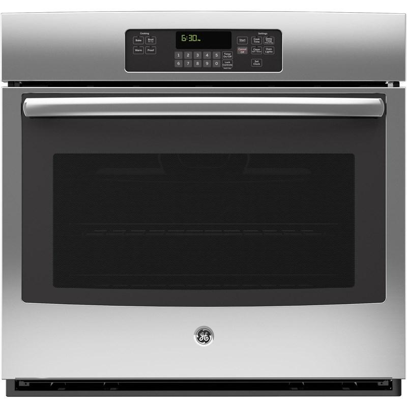 GE - 5 cu. ft Single Wall Oven in Stainless - JCT3000SFSS