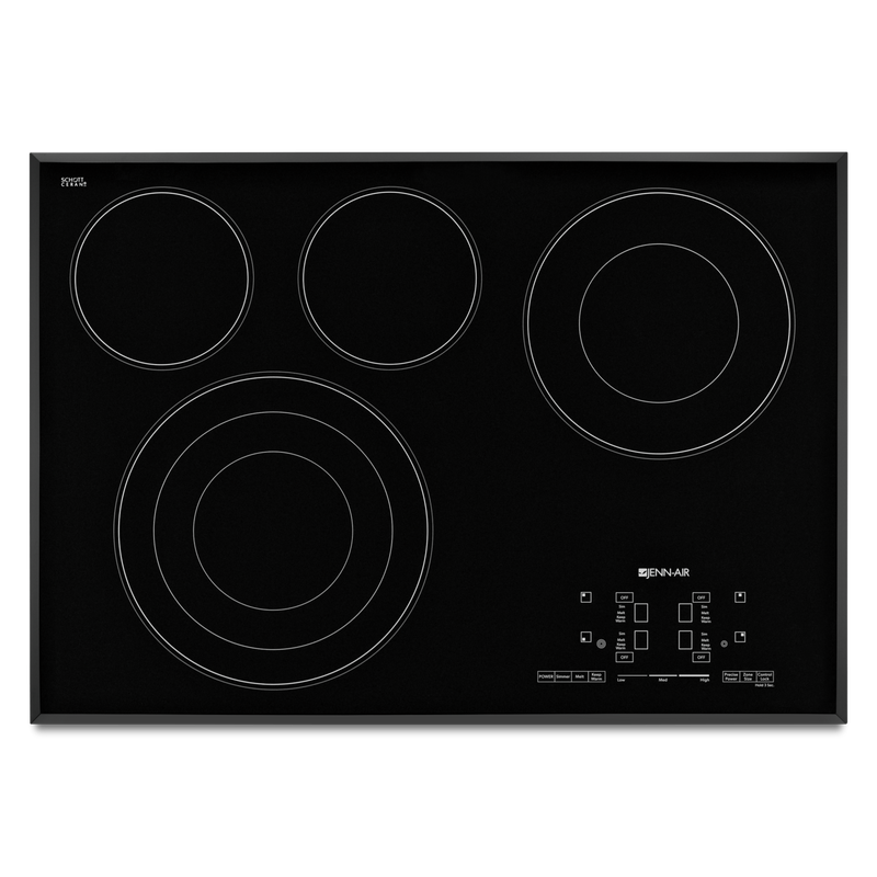JennAir - 31 Inch Electric Cooktop in Black - JEC4430BB