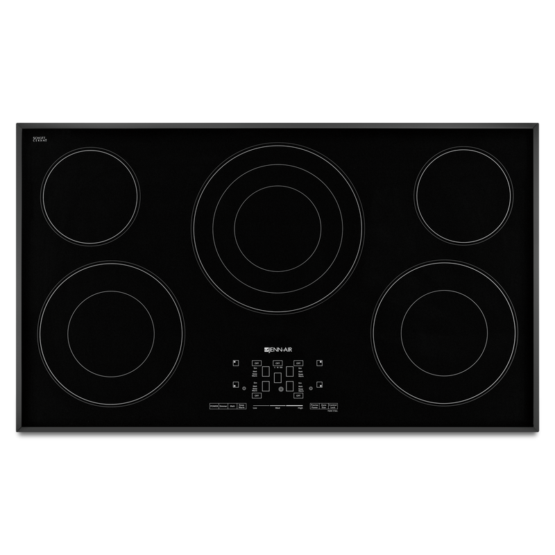 JennAir - 36.875 Inch Electric Cooktop in Black - JEC4536BB