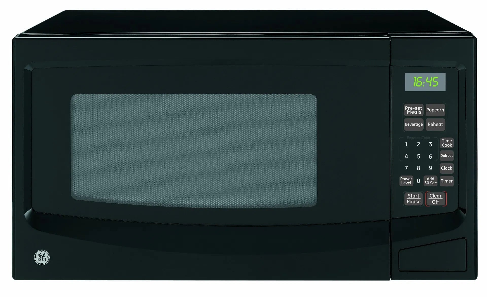 GE - 1.1 cu. Ft  Counter top Microwave in Black - JES1145BTC