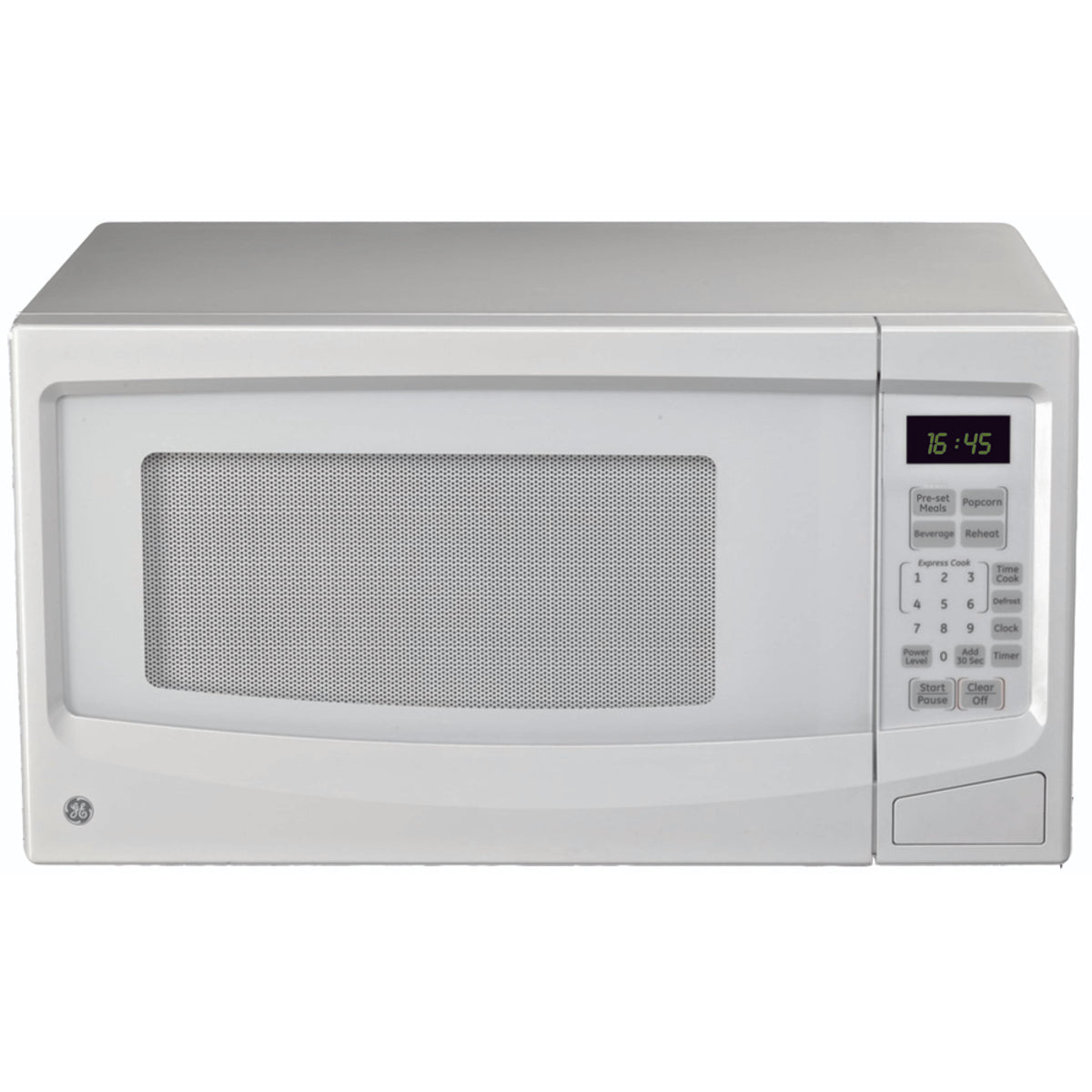 GE - 1.1 cu. Ft  Counter top Microwave in White - JES1145WTC