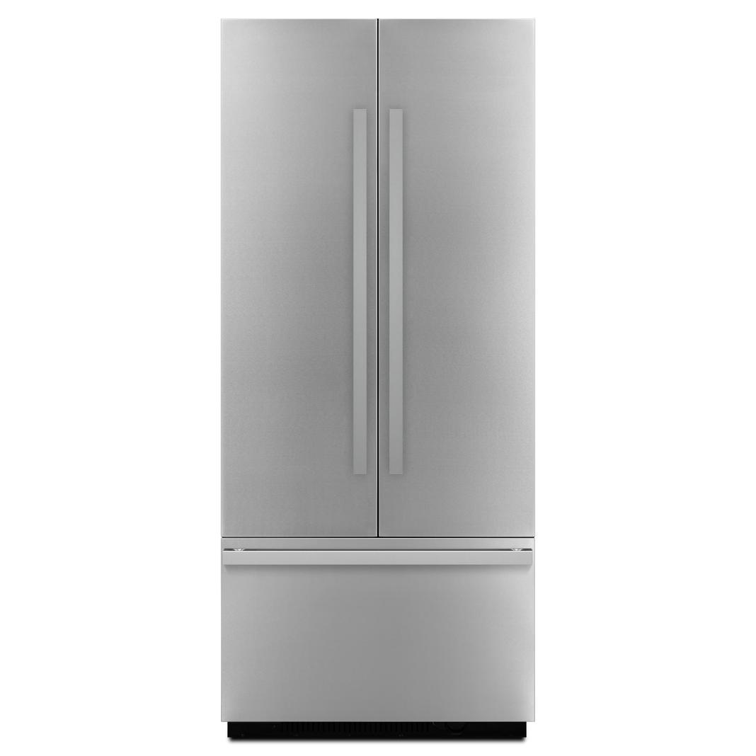 Jennair - 35.8 Inch 20.8 cu. ft Built In / Integrated French Door Refrigerator in Panel Ready - JF36NXFXDE