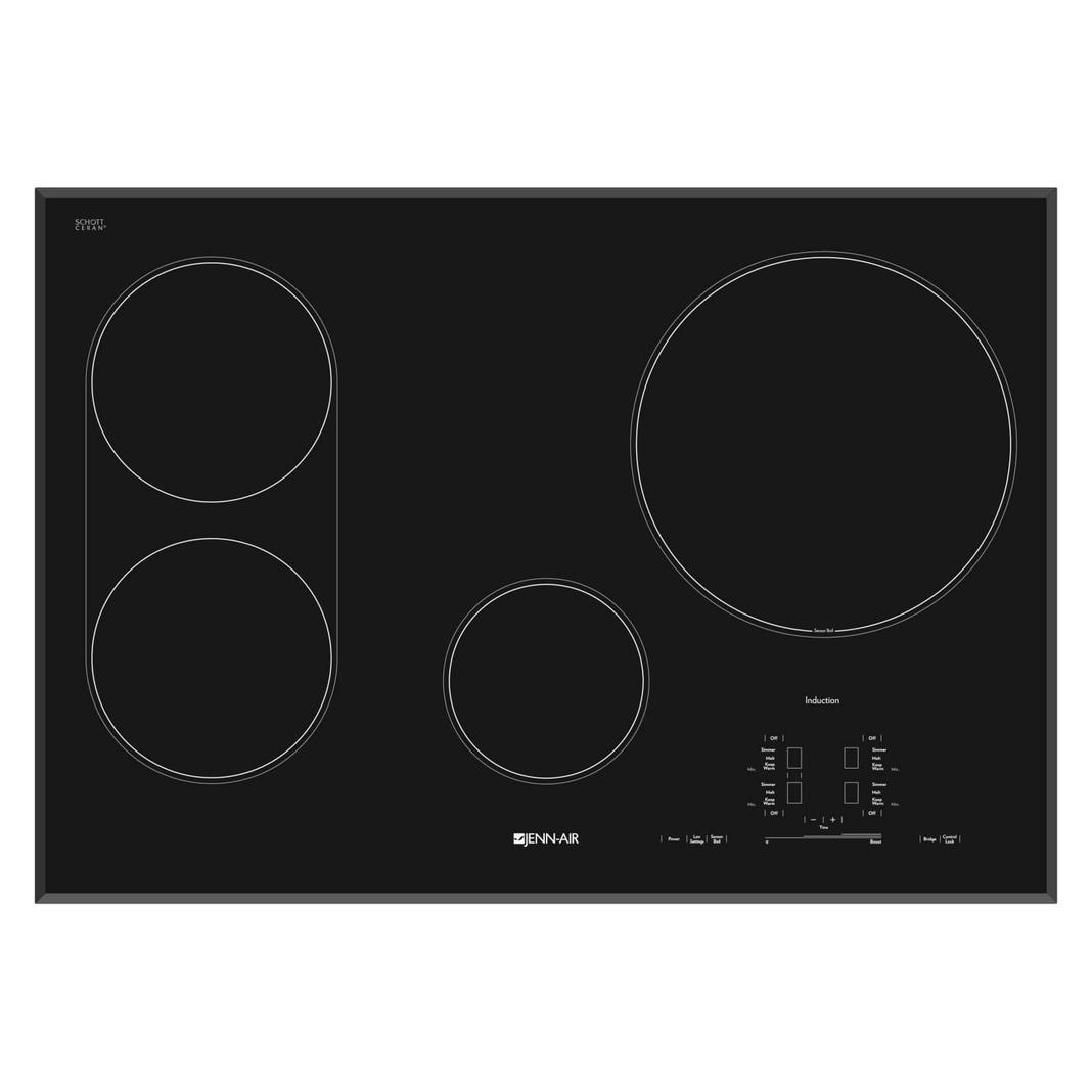 Jennair - 30.8 inch wide Induction Cooktop in Black - JIC4430XB