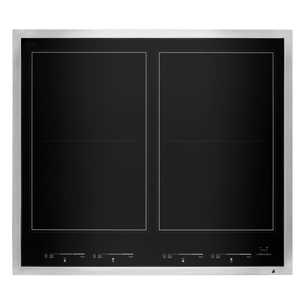 Jennair - 24 inch wide Induction Cooktop in Stainless - JIC4724HS