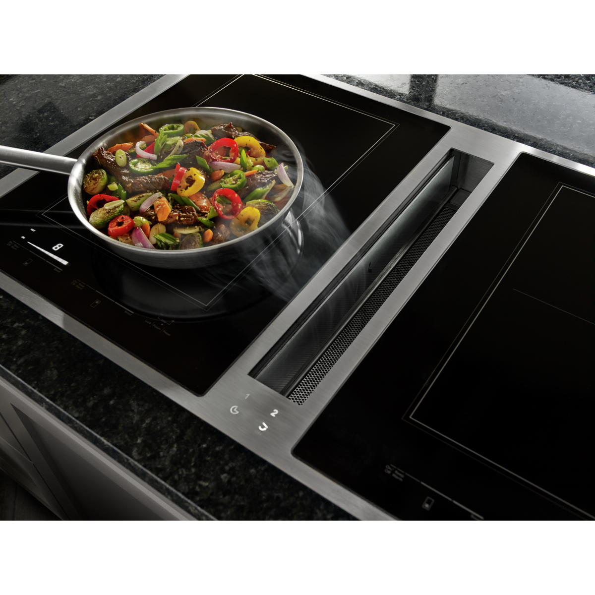 JennAir 36 Inch Electric Cooktop in Stainless JID4436ES