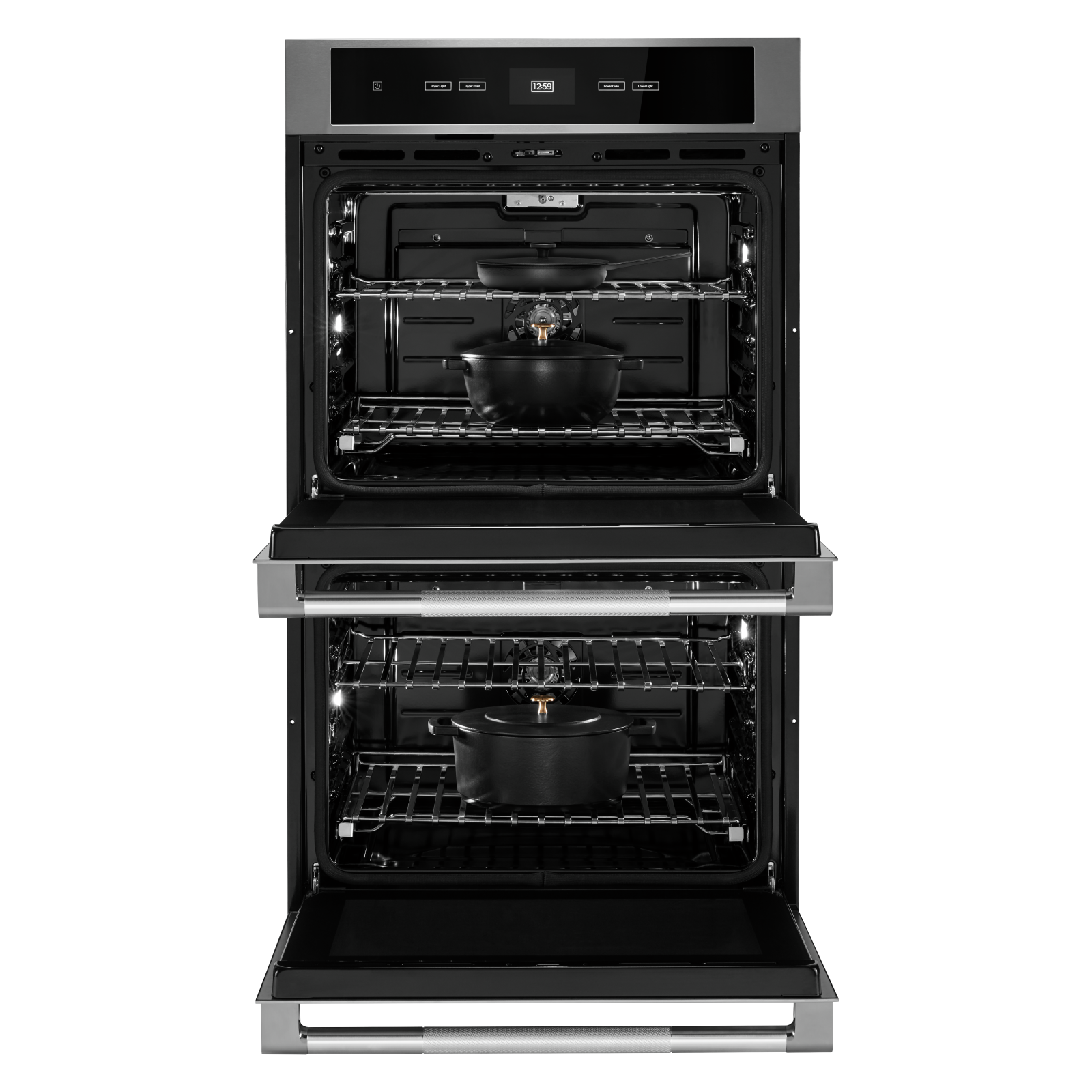 JennAir - 10 cu. ft Double Wall Oven in Stainless - JJW2830LL