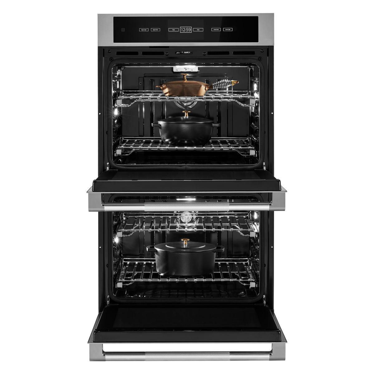 JennAir 10 cu. ft Double Wall Oven in Stainless JJW3830LL