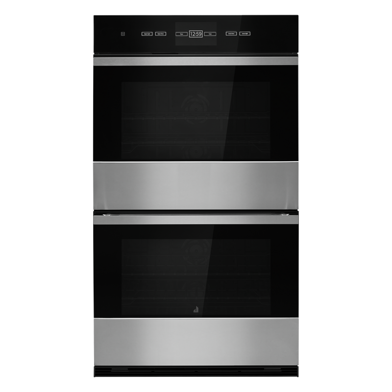 JennAir - 10 cu. ft Double Wall Oven in Black - JJW3830LM