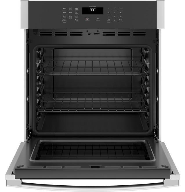 GE - 4.3 cu. ft Single Wall Oven in Stainless - JKS3000SNSS