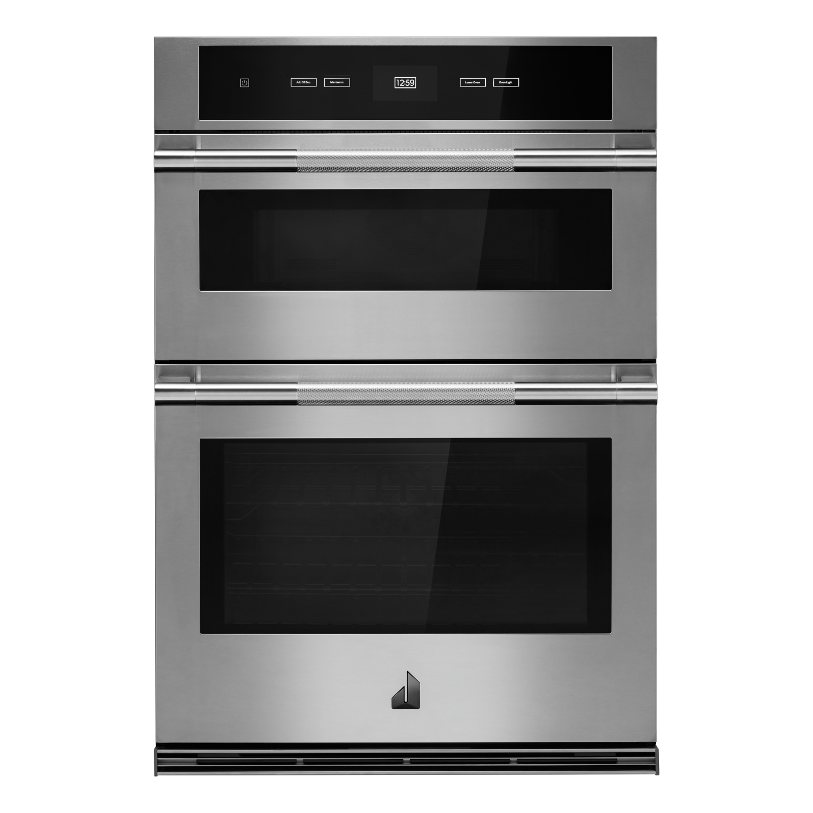 JennAir - 6.4 cu. ft Combination Wall Oven in Stainless - JMW2430LL