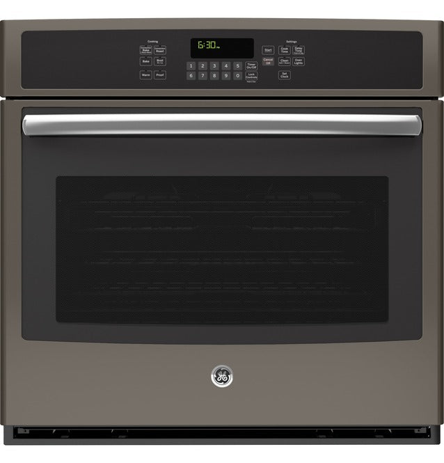 GE - 5 cu. ft Single Wall Oven in Grey - JT5000EJES
