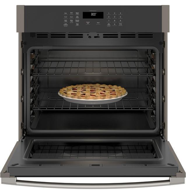 GE - 5 cu. ft Single Wall Oven in Grey - JTS3000ENES