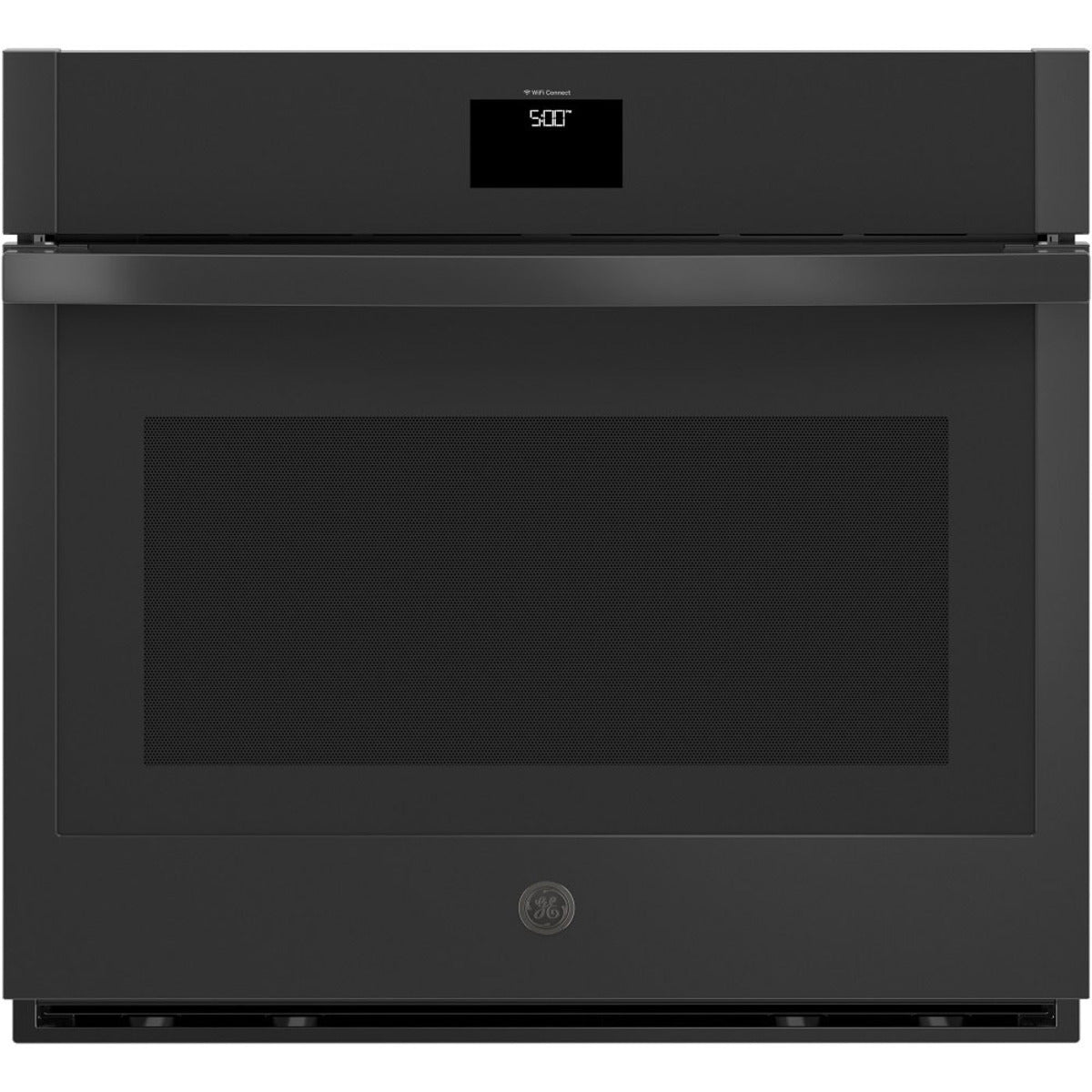 GE - 5 cu. ft Single Wall Oven in Black - JTS5000DNBB