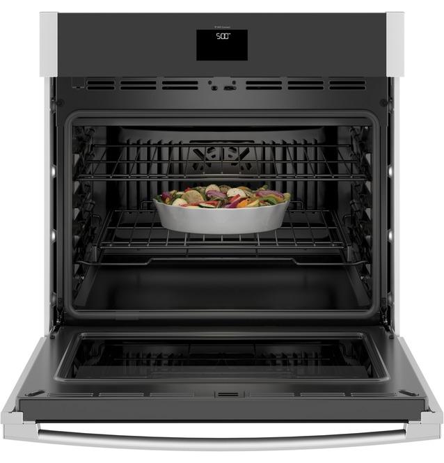 GE - 5 cu. ft Single Wall Oven in Stainless - JTS5000SNSS