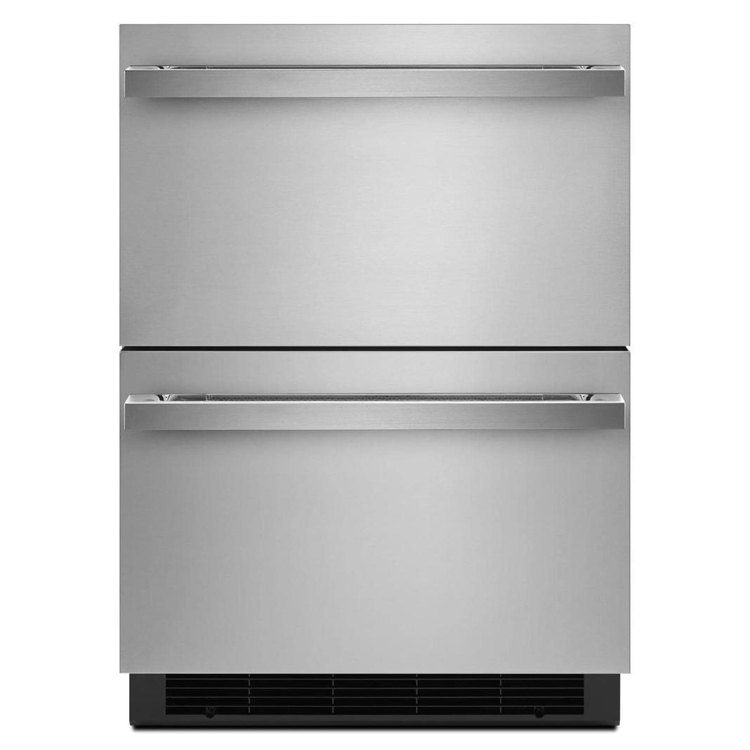 Jennair - 23.9 Inch  cu. ft Built In / Integrated Freezer Drawer in Stainless - JUCFP242HM