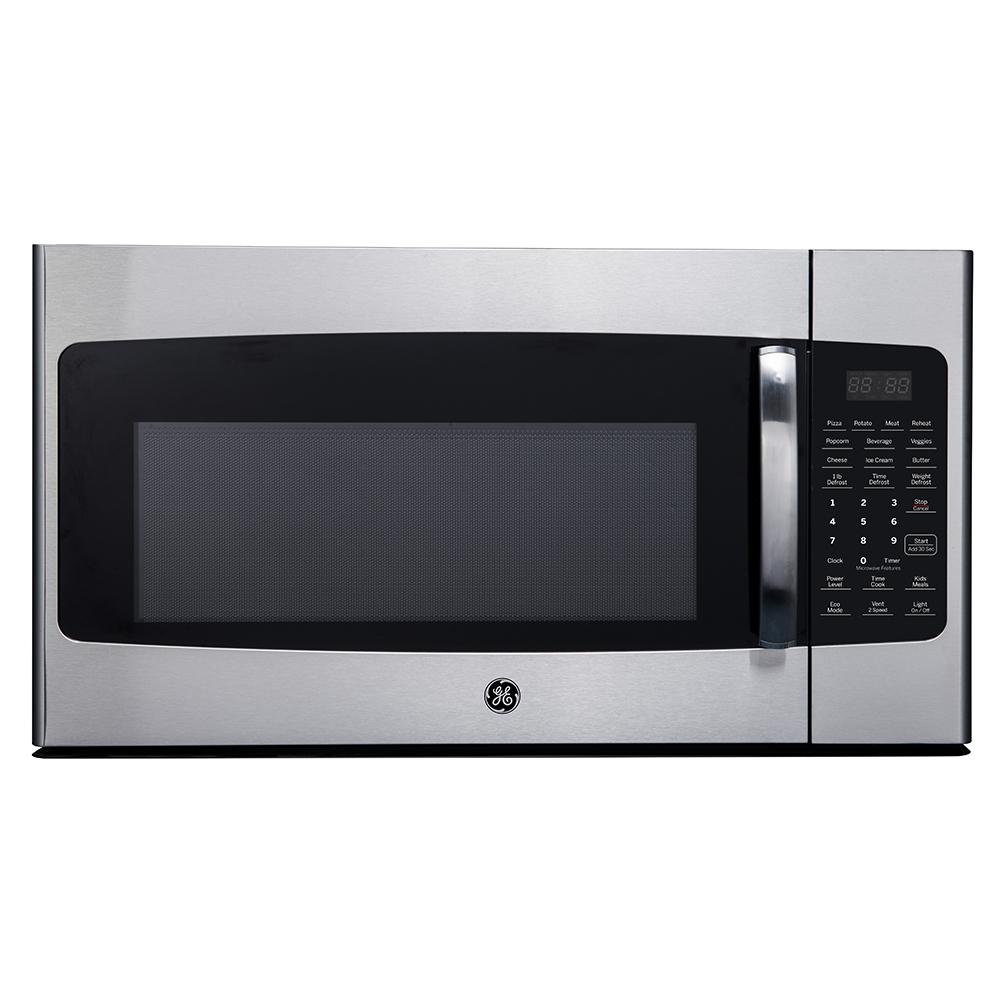 GE - 1.6 cu. Ft  Over the range Microwave in Stainless - JVM2162SMSS