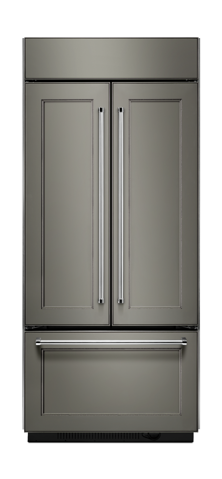 KitchenAid - 36.25 Inch 20.81 cu. ft French Door Refrigerator in Panel Ready - KBFN406EPA