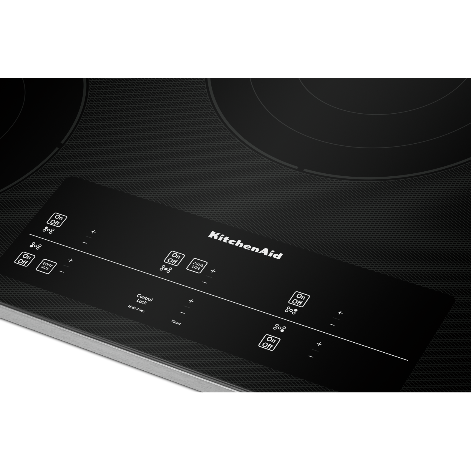 KitchenAid - 34.4 inch wide Electric Cooktop in Stainless - KCES956KSS