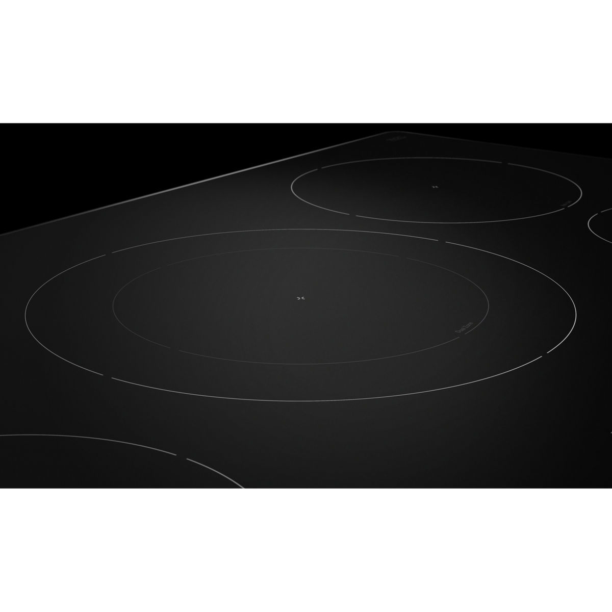 KitchenAid 36.6875 inch wide Induction Cooktop in Stainless KCIG55