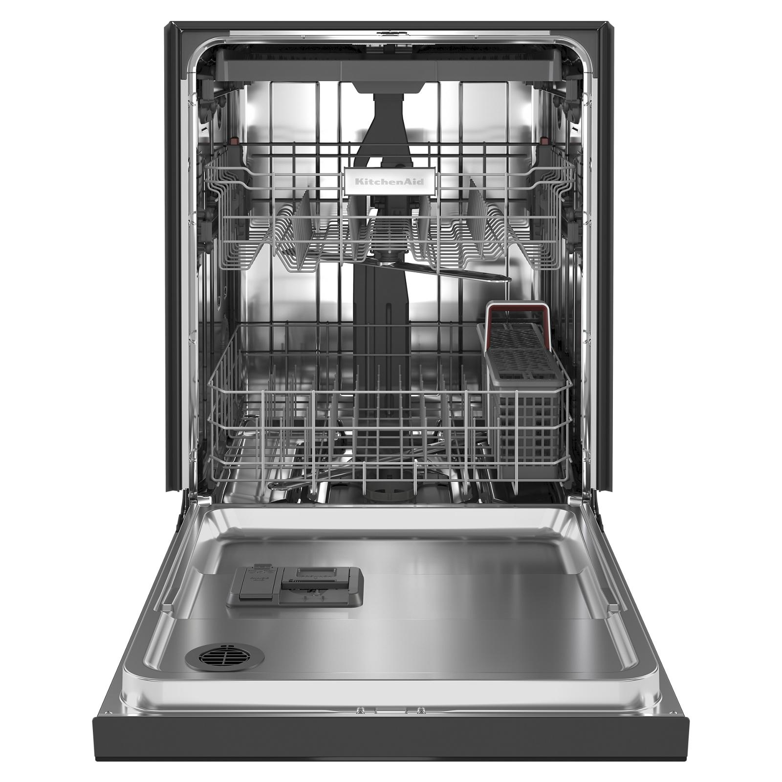 KitchenAid - 39 dBA Built In Dishwasher in Black - KDFE204KBL