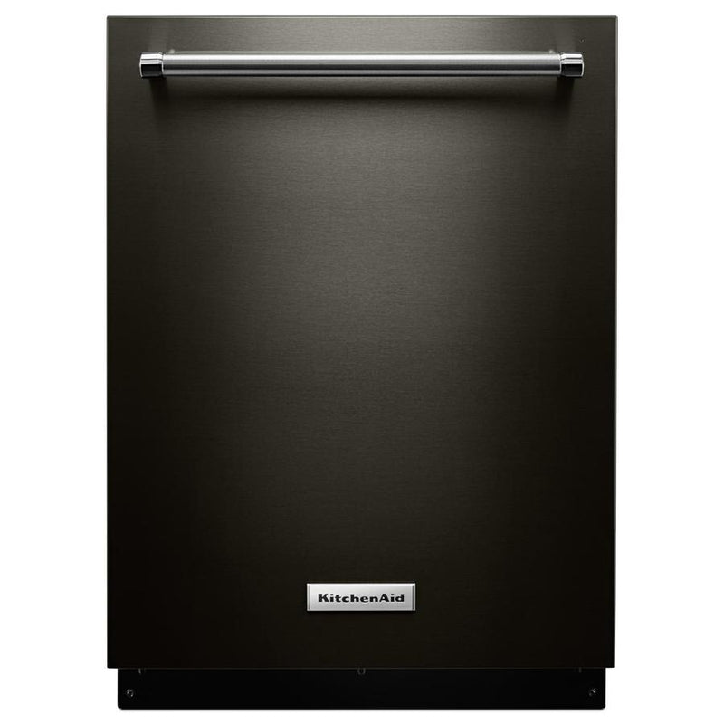 KitchenAid - 46 dBA Built In Dishwasher in Black Stainless - KDTE234GBS