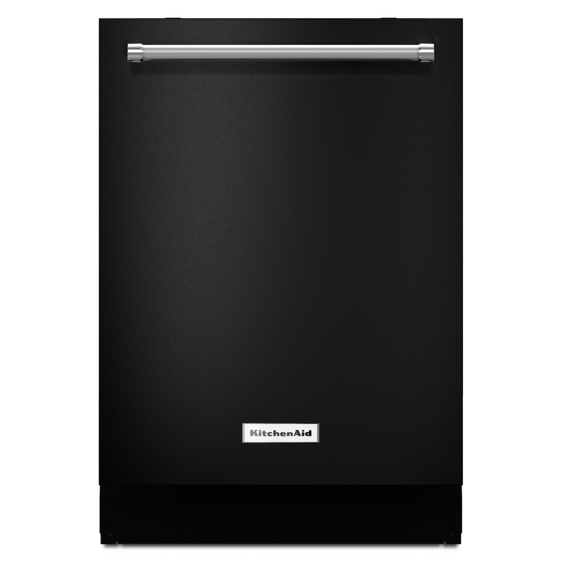 KitchenAid - 44 dBA Built In Dishwasher in Black - KDTM404EBL