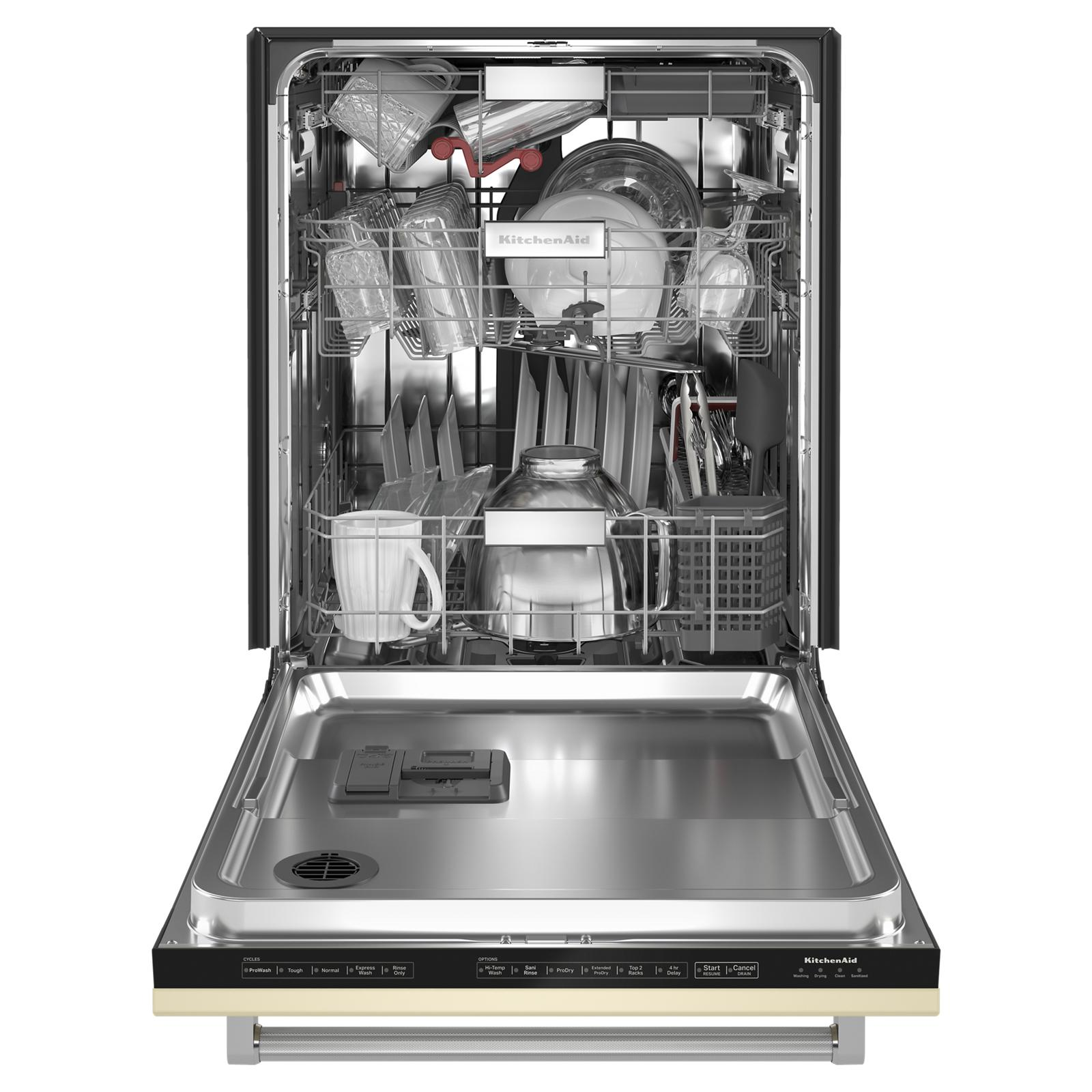 KitchenAid - 44 dBA Built In Dishwasher in Panel Ready - KDTM704LPA