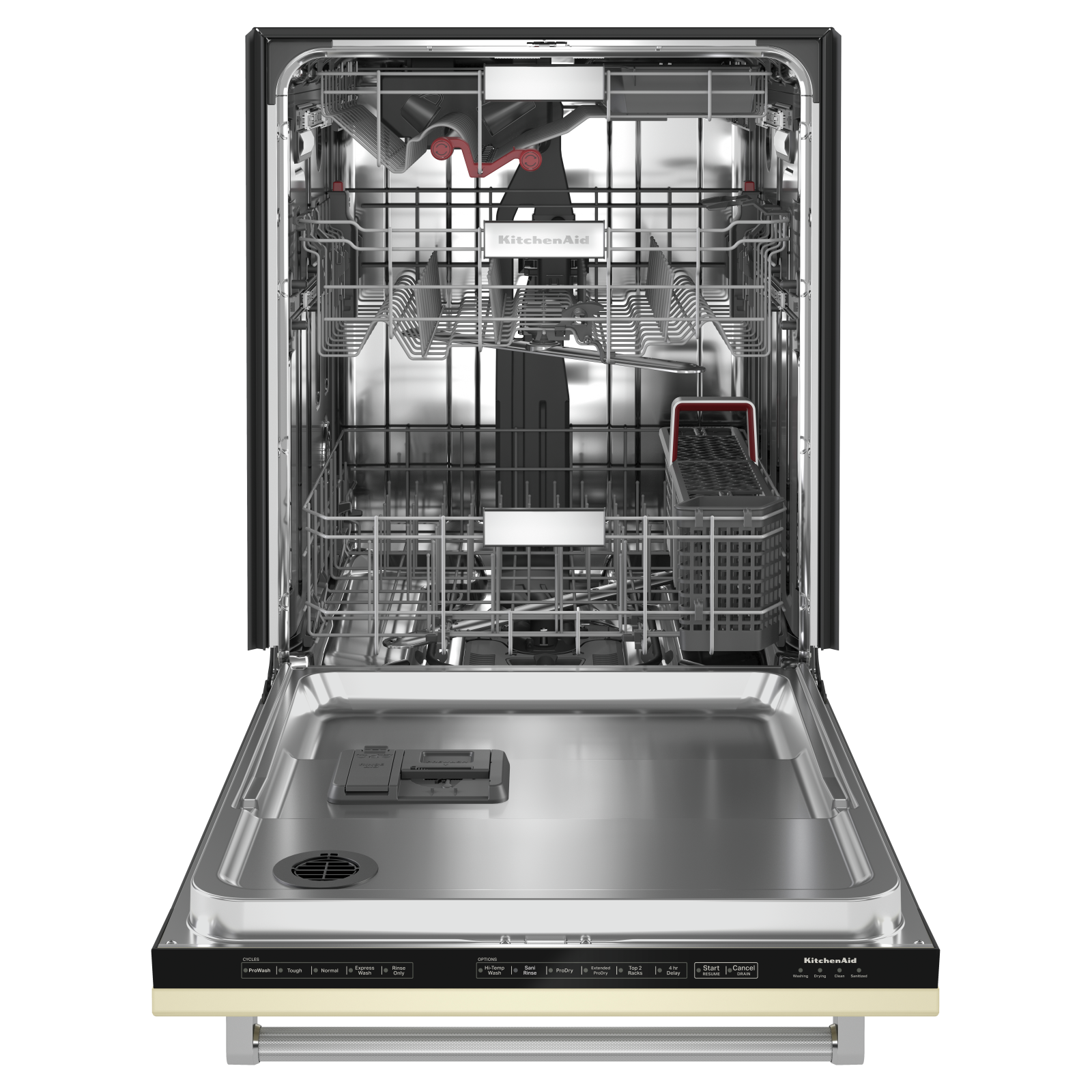KitchenAid - 44 dBA Built In Dishwasher in Panel Ready - KDTM704LPA