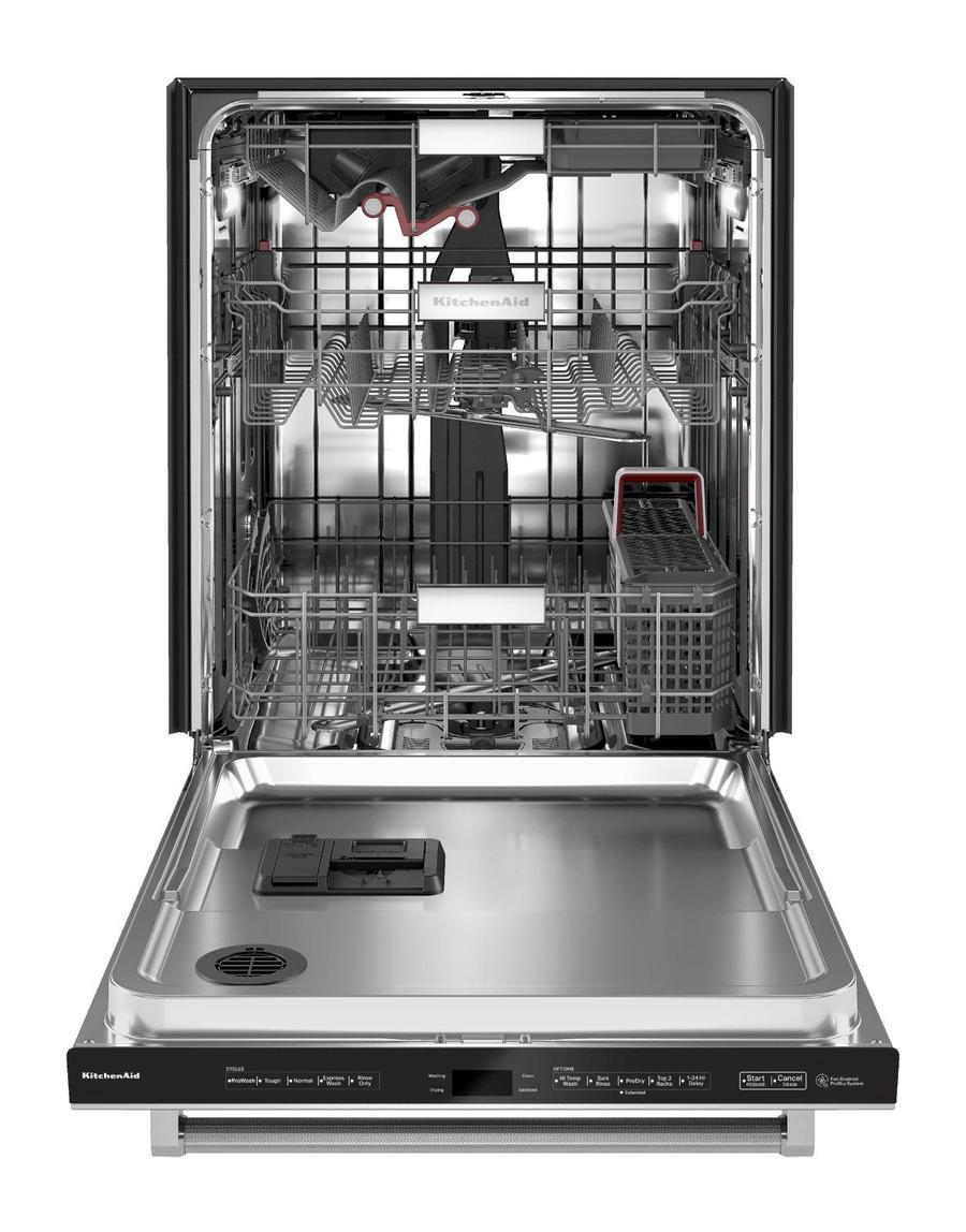 KitchenAid - 44 dBA Built In Dishwasher in Stainless - KDTM804KPS