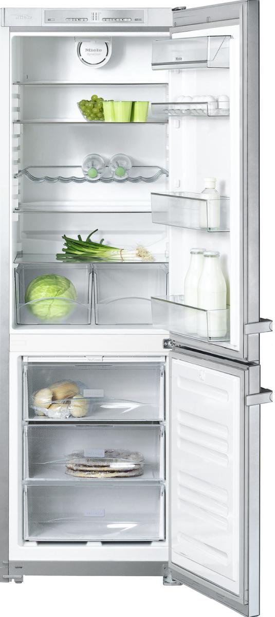 Miele - 23.625 Inch 14.8 cu. ft Bottom Mount Refrigerator in Stainless - KFN12823SD
