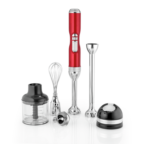 KitchenAid 5-Speed Cordless Hand Mixer in Red KHB3581CA