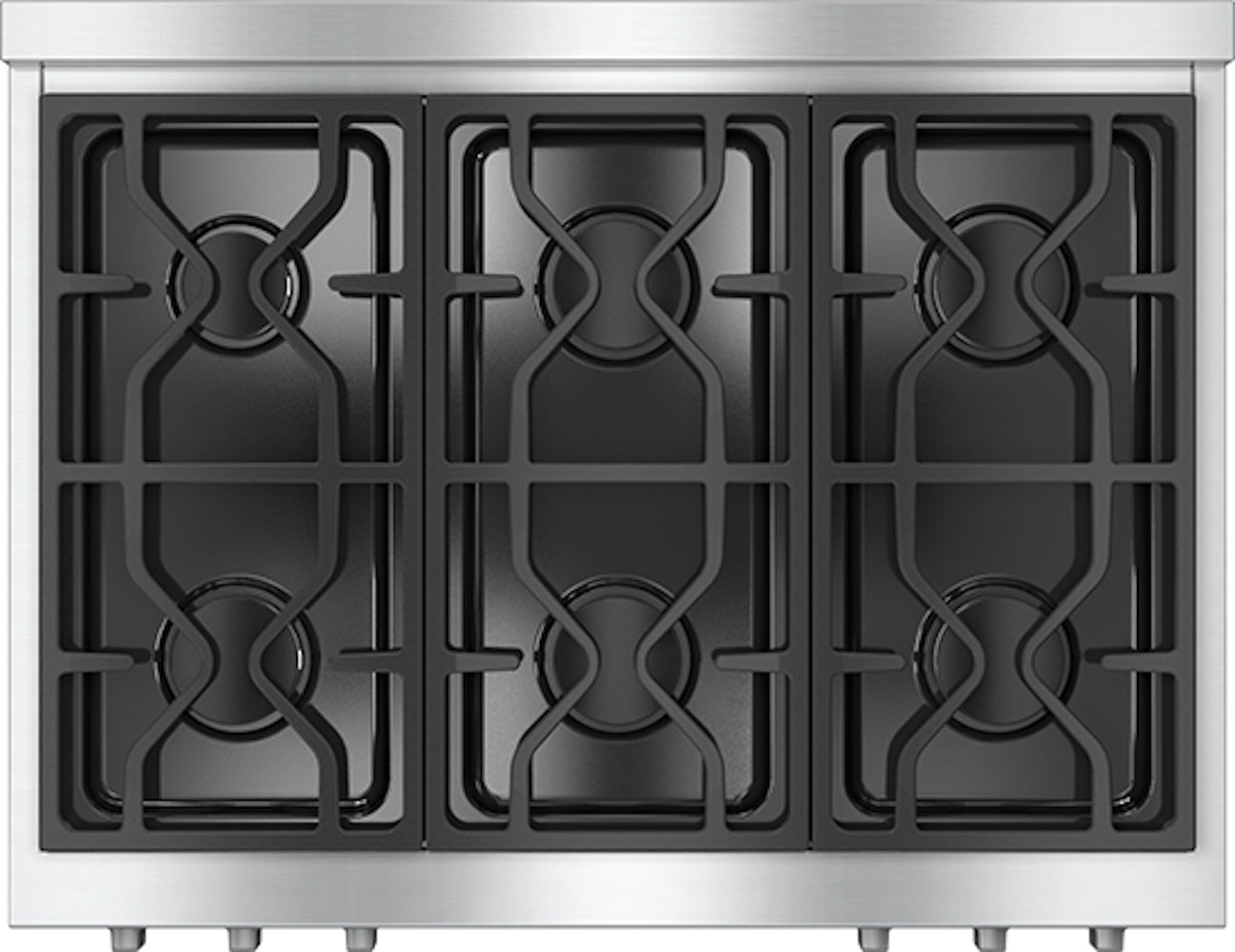 Miele - 36 Inch Gas Cooktop in Stainless - KMR 1134-3 LP