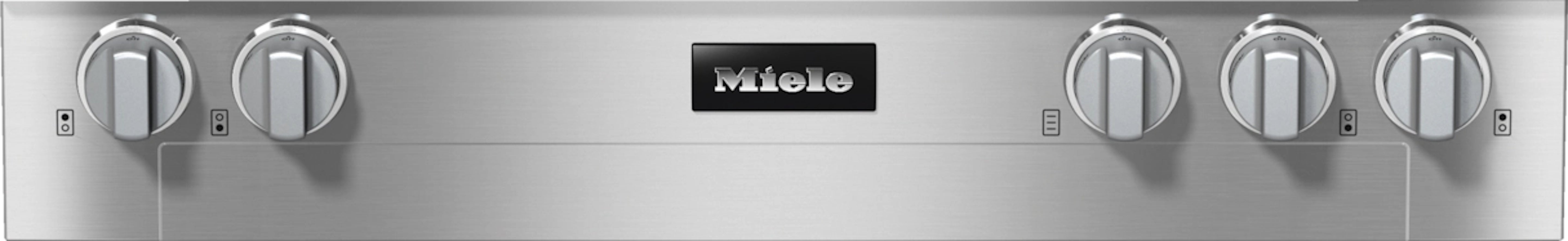 Miele - 36 Inch Gas Cooktop in Stainless - KMR 1135-3 G GR