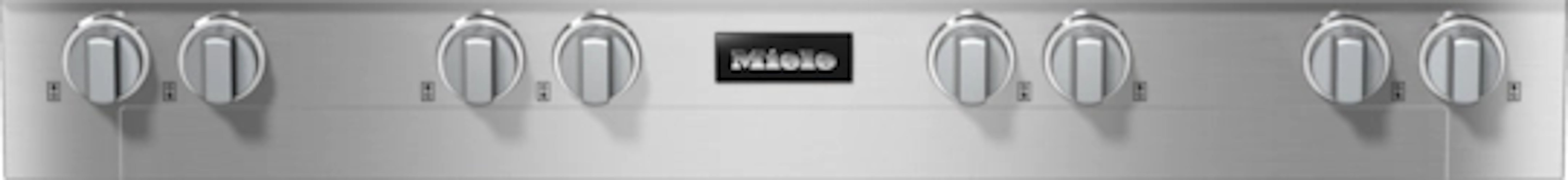 Miele - 48 Inch Gas Cooktop in Stainless - KMR 1354-3 G