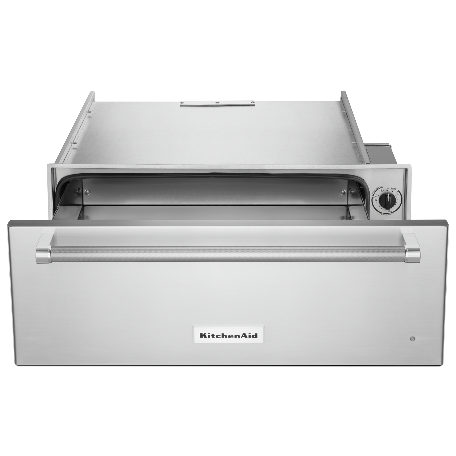 KitchenAid - 1.5 cu. ft Warming Drawer Wall Oven in Stainless - KOWT100ESS