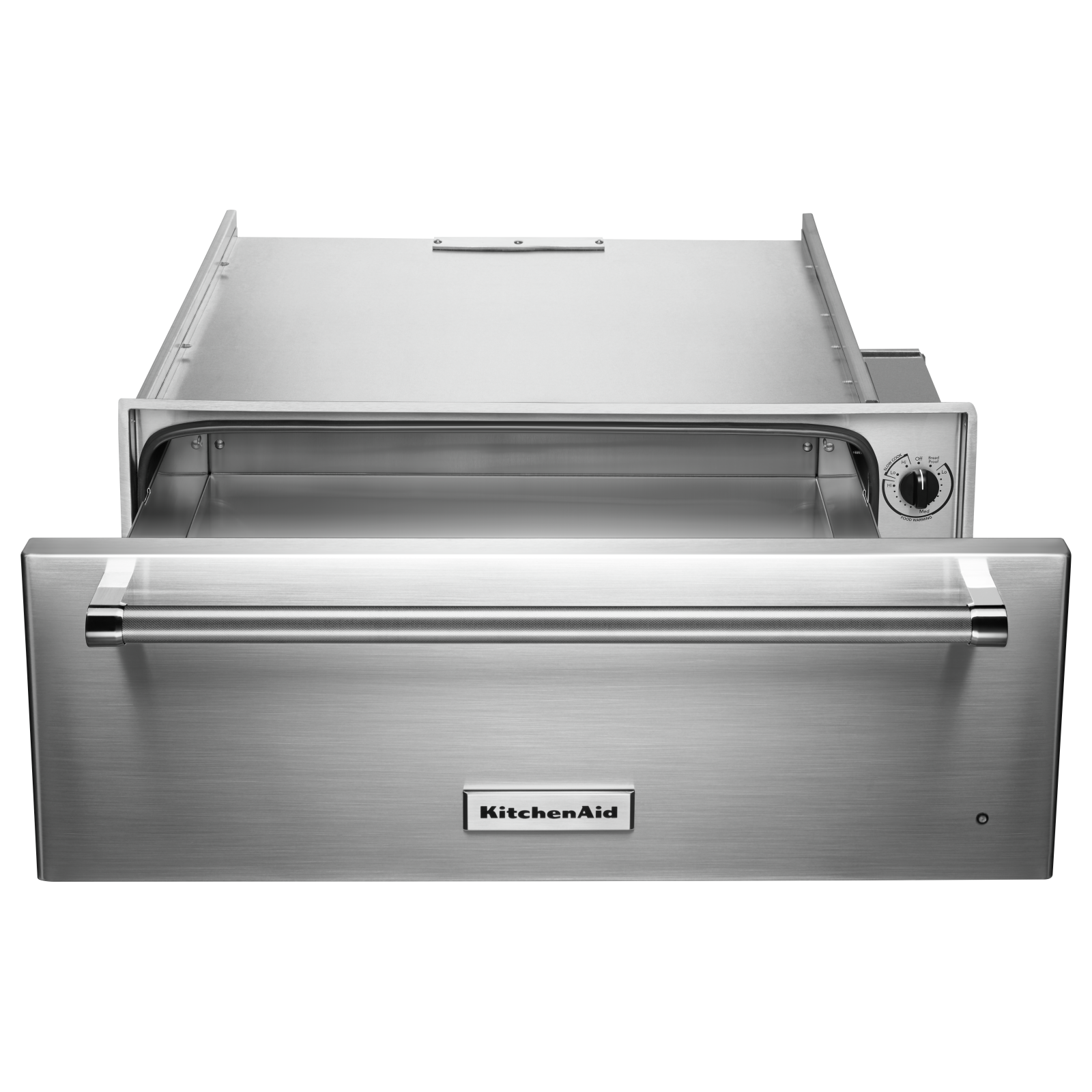 KitchenAid - 1.5 cu. ft Warming Drawer Wall Oven in Stainless - KOWT100ESS